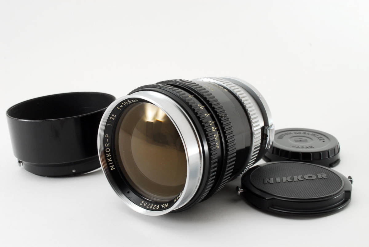 低価セール ヤフオク! Nikon Nikkor-P 10.5cm F2.5 S... - 極上美品 ...