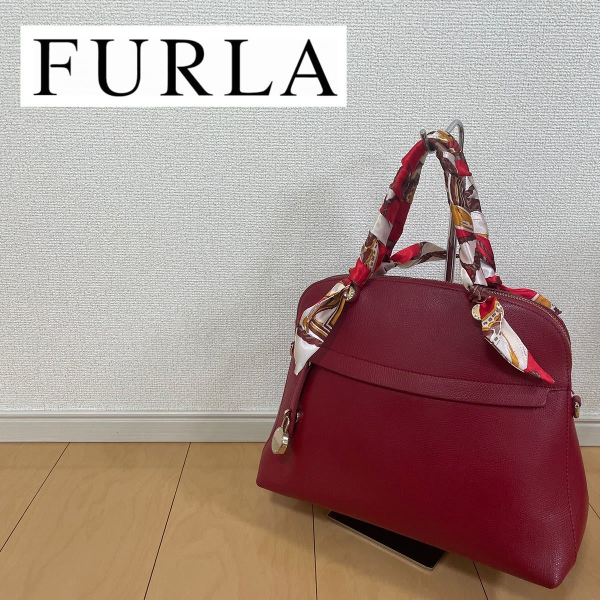 【フルラ】 Furla - ️フルラ パイパー M ️ルビーレッド ️の通販 by na's shop｜フルラならラクマ レディース