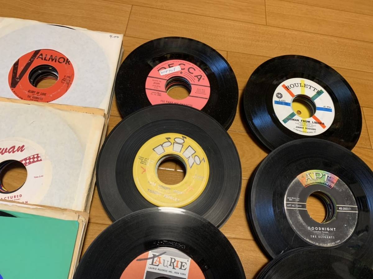 まとめて200枚以上！50年代、60年代 ヴィンテージレコード　セット　doowop ロックンロール　50's vintage ロカビリー　Northern soul_画像8