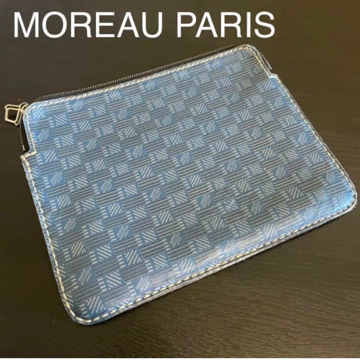MOREAU PARIS モロー・パリ フラット ポーチ クラッチバッグ 1