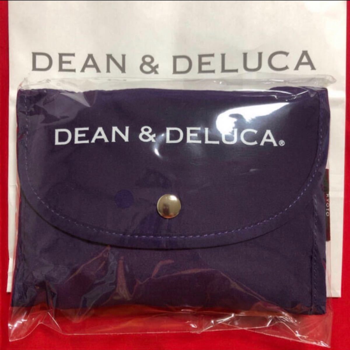 DEAN&DELUCA エコバッグ 京都店限定 紫色  ショッピングバッグ