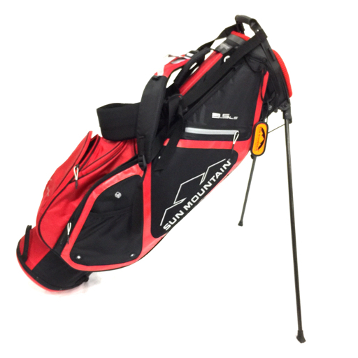 Sun Mountain スタンド式 キャディバッグ 3.5 LS 2020年モデル レッド