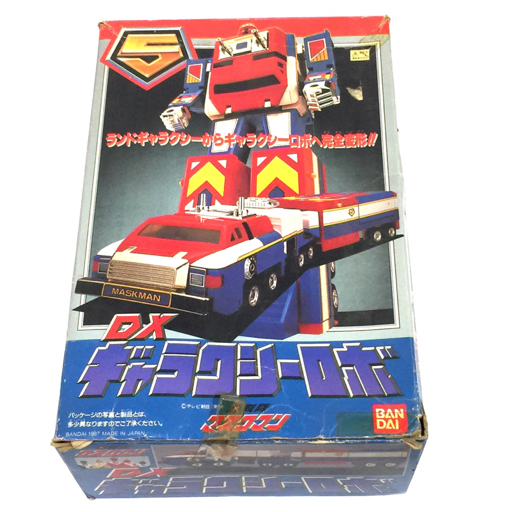 バンダイ マスクマンDXギャラクシーロボ BANDAI 1987 レトロ-