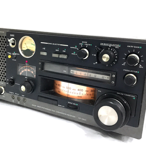 SONY ICF-6800 マルチバンドシーバー BCLラジオ 通電確認済み SONY ICF-6800 マルチバンドシーバー BCLラジオ 通電確認済み