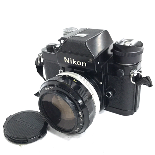 1円 Nikon F2 フォトミック 非Ai NIKKOR-S Auto 1:1.2 55mm 一眼レフ