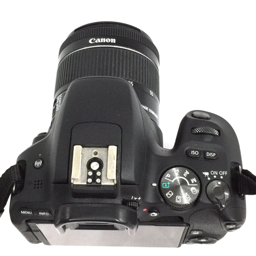 1円 CANON EOS X9 EF-S 18-55mm 1:4-5.6 IS STM デジタル一眼レフ カメラ レンズ キャノン C4554
