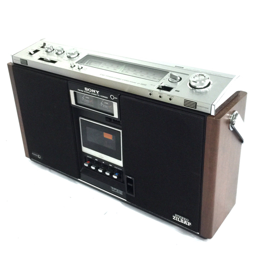 ソニー ステレオ ラジカセ ジルバップ ZILBAP CF-6600-