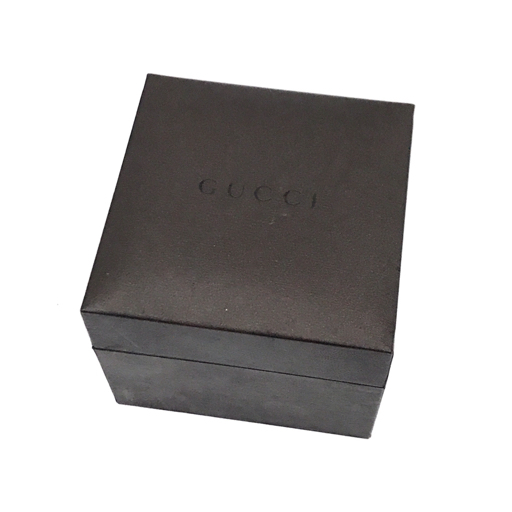 グッチ 腕時計 5500M ラウンド デイト 白文字盤 シルバー金具 クォーツ メンズ 純正ベルト 箱付 GUCCI QT063-302_画像7