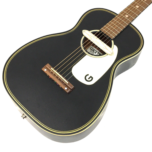 1円 グレッチ エレアコ エレキアコースティックギター G9520E-BLK Gin Rickey Acoustic/Electric Smokestack Black_画像2