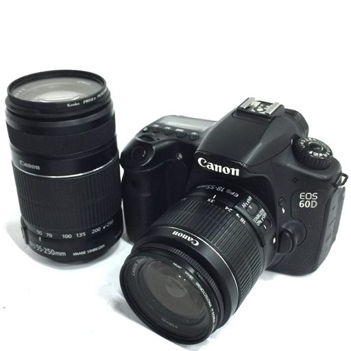 100%品質 CANON Canon EOS60D persen.mk レンズ2本付き( EF-S 18