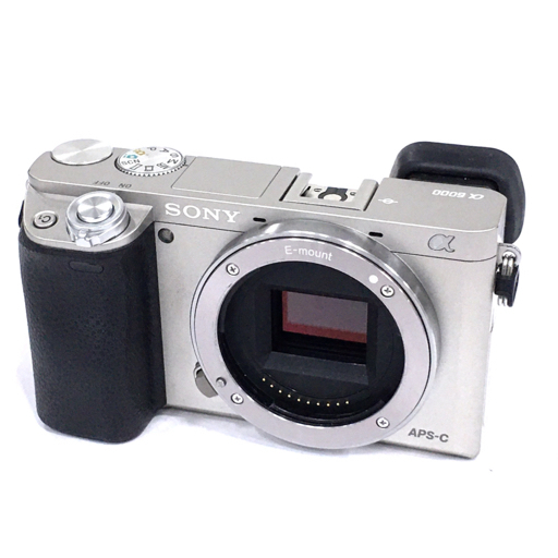 1円 SONY α6000 ILCE-6000 ミラーレス一眼カメラ ボディ ソニー C4457