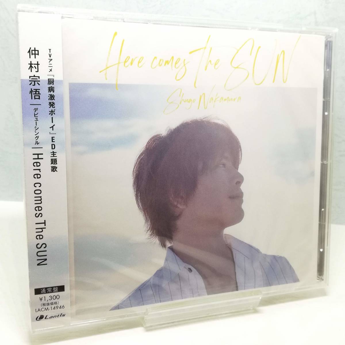 【即決/送料込348円】Here comes The SUN（通常盤）/仲村宗悟/厨病激発ボーイ　ED主題歌★未開封_画像1