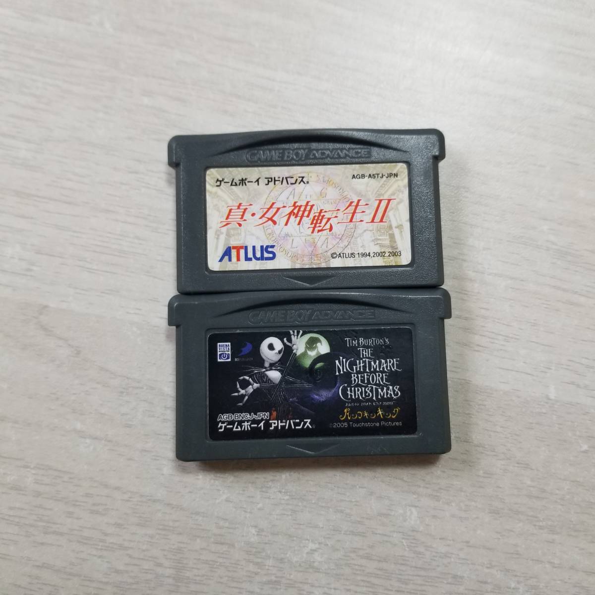 ☆レア! 即決 GBA 真・女神転生 II ティム・バートン ナイトメアー