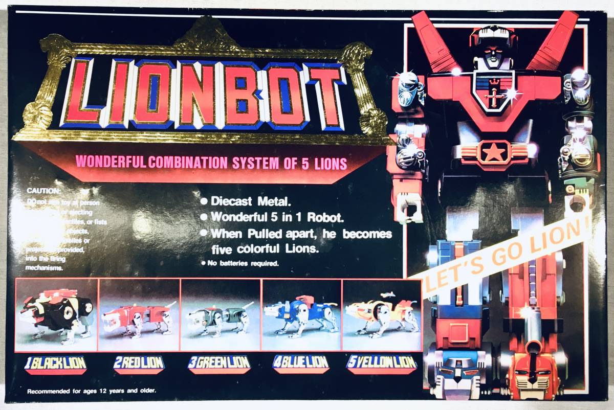 レア LIONBOT 超合金 ゴライオン 海外版 setpublisher.com