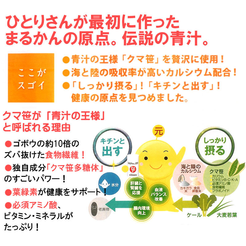 送料無料】銀座まるかん ひとりさん青汁+ガリガリどろんお試しセット