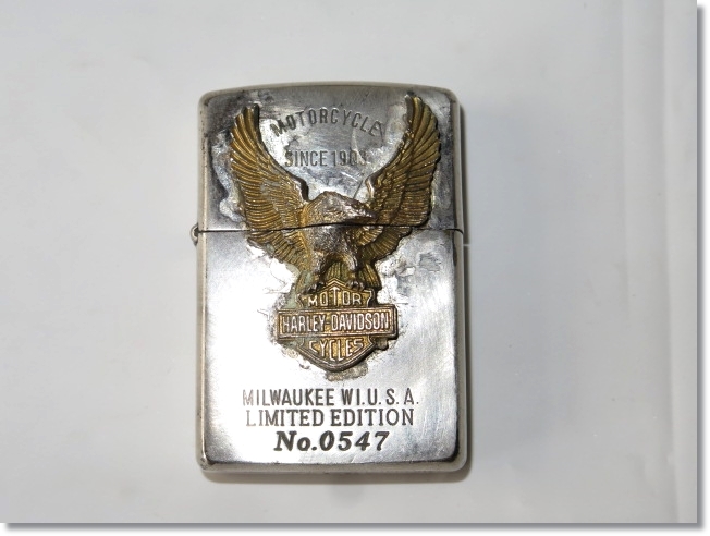 ◆zippo《HARLEY DAVIDSON》ハーレーダビッドソン　リミテッドエディション　シリアル入り◆_画像1