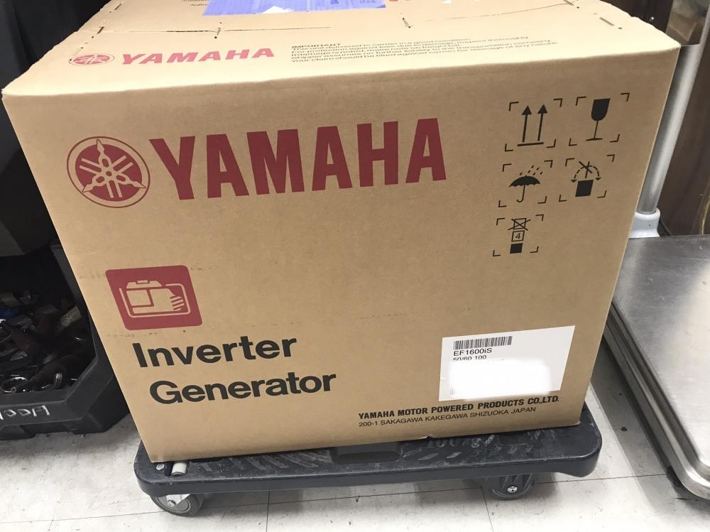 002○未使用品○ヤマハ インバーター発電機 EF1600is 未開封 引取歓迎