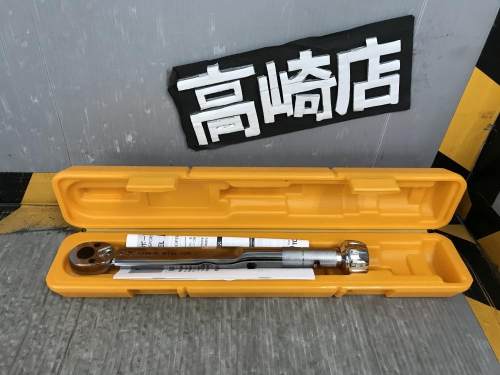 002○未使用品○東日 トルクレンチ MTQL70N 全長285ｍｍ 差込角 3/8゛ ケース付き 高崎店