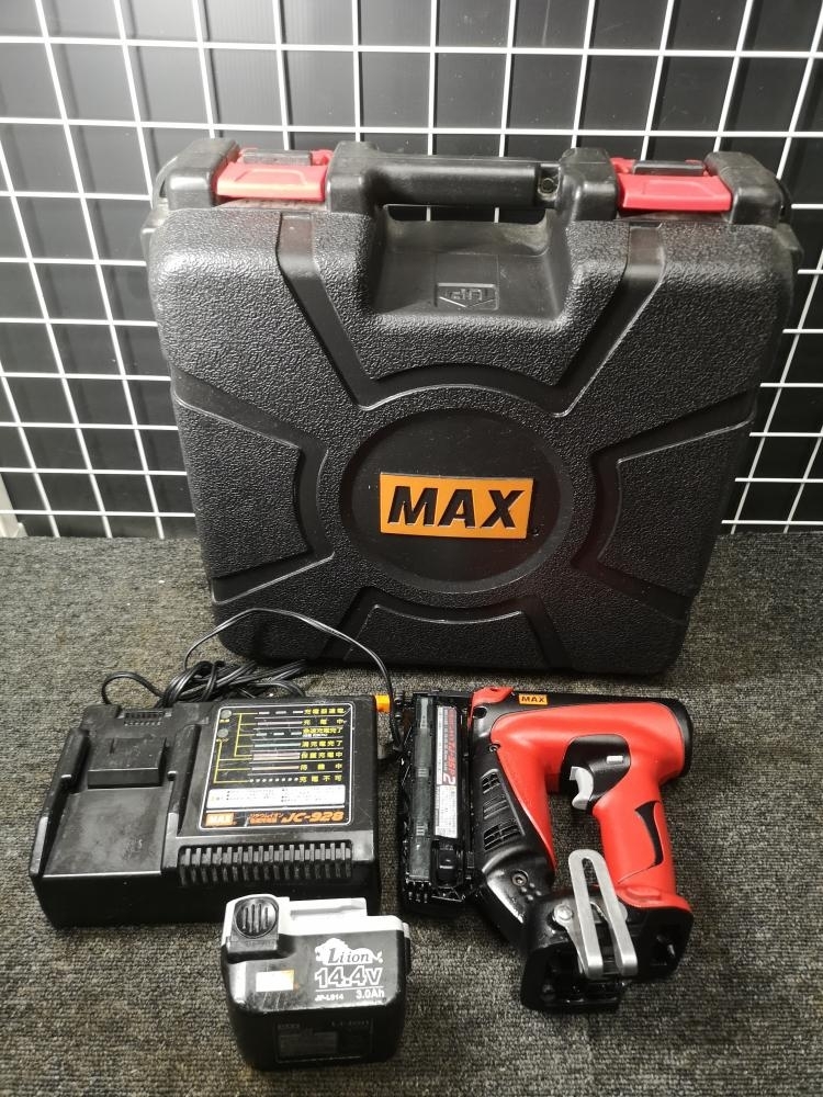 013♪おすすめ商品♪マックス MAX 充電式ピンネイラ TJ-35P2 バッテリ