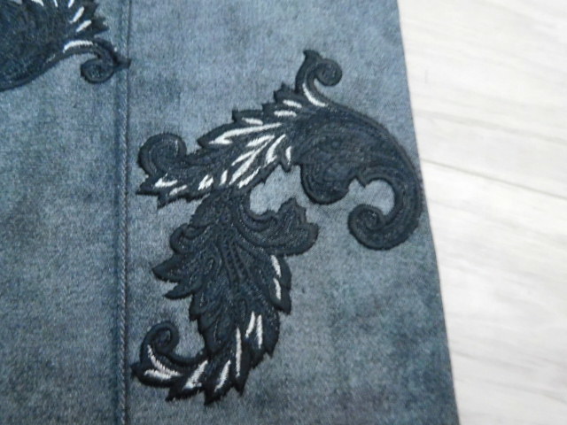 ホ9 バレンザポー VALENZA SPORTS 刺繍・キラキラロゴステッチ パンツ サイズ38_画像4