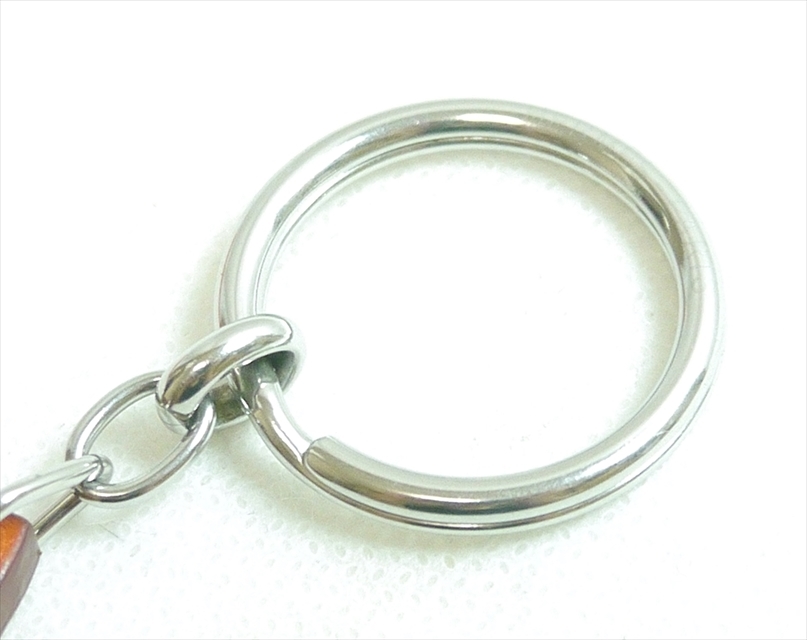  Hermes кольцо для ключей брелок для ключа кожа судно яхта редкий подлинный товар оценка завершено 
