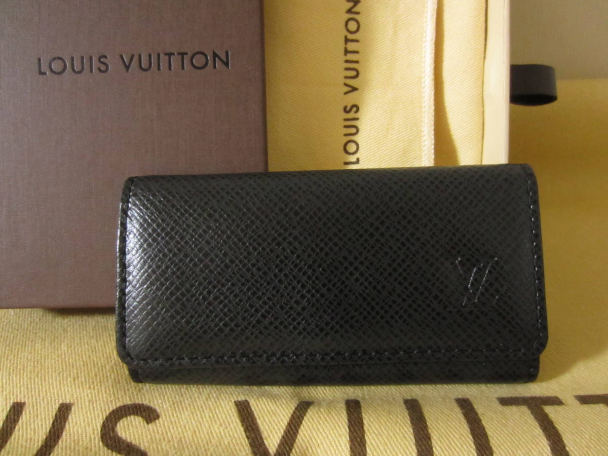 ☆正規品☆美品☆LOUIS VUITTON ルイヴィトン タイガ アルドワーズ ミュルティクレ4 M30522 4連キーケース☆1円スタート☆_画像1