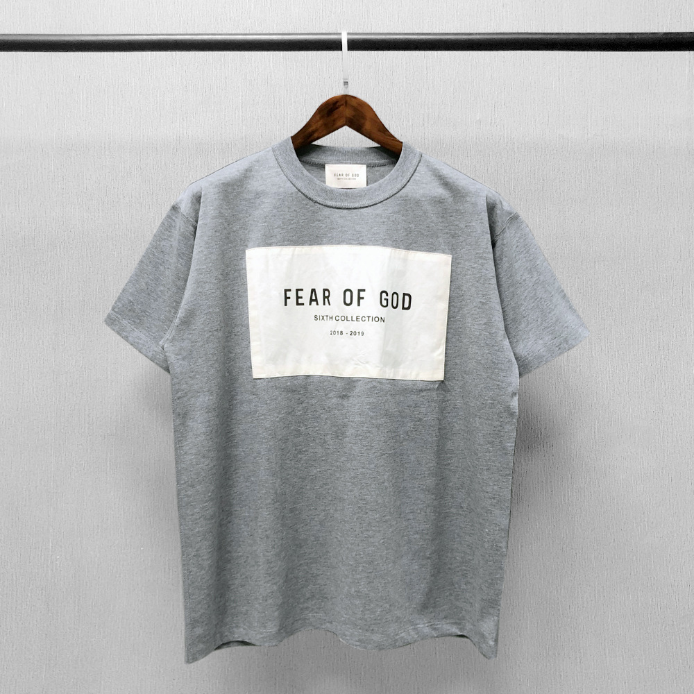 フィアオブゴッド ６th半袖 Tシャツ FEAR OF GOD ESSENTIALS SIXTH COLLECTION T-Shirt メンズ レディース オーバーサイズ Ｌ_画像8