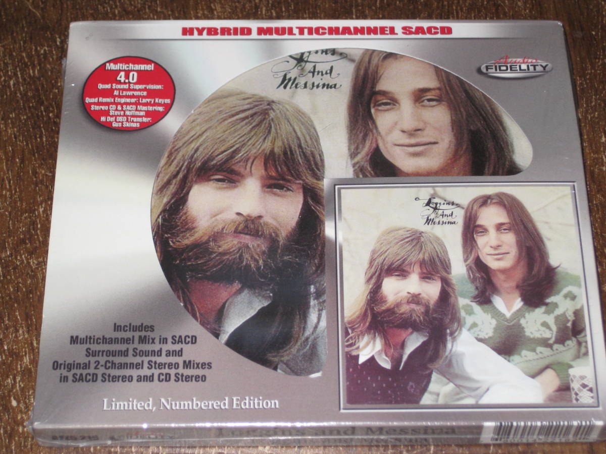 LOGGINS & MESSINA ロギンス & メッシーナ S/T 2015年発売 Audio Fidelity社 Hybrid SACD 輸入盤②