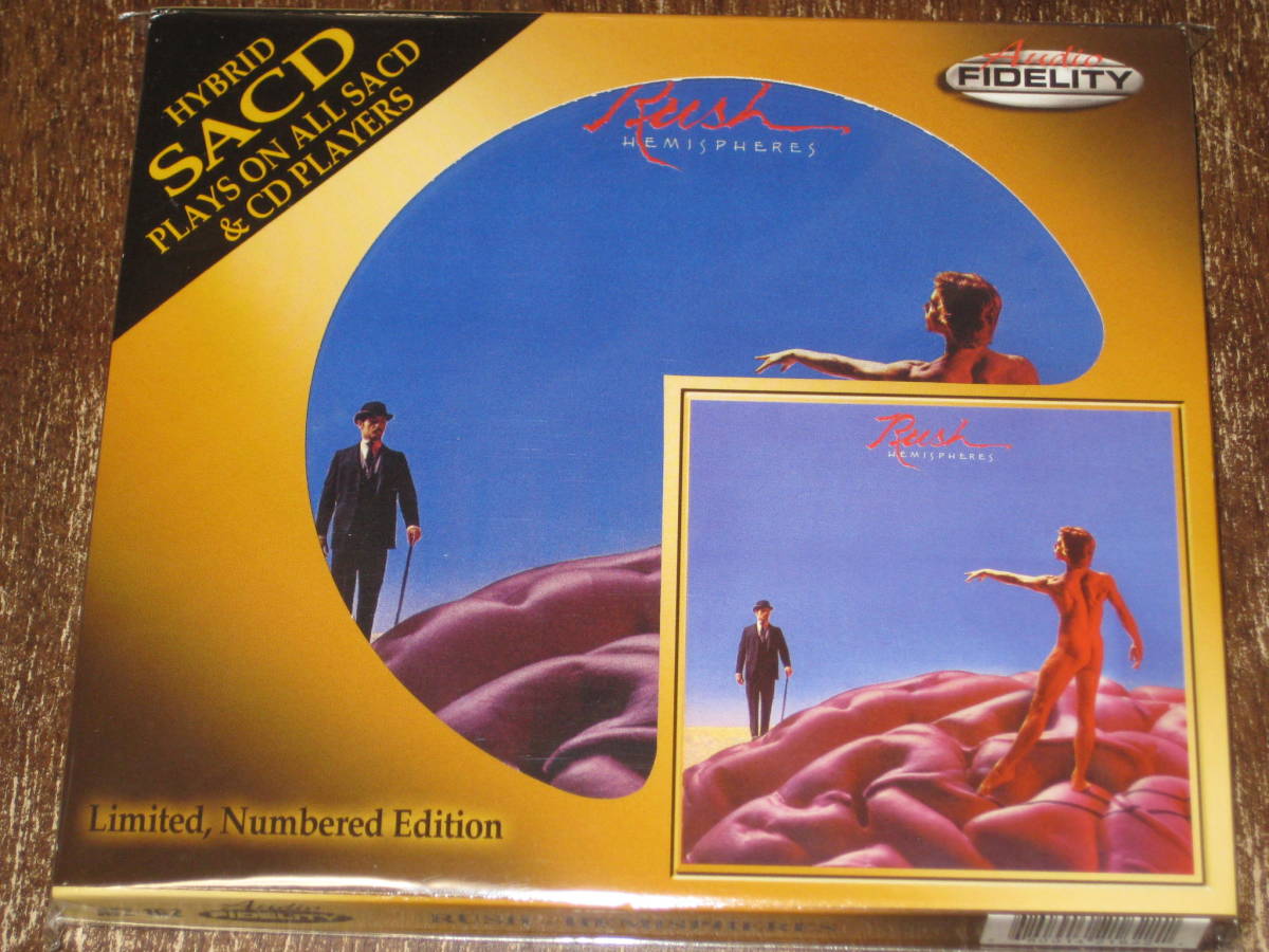 RUSH ラッシュ / HEMISPHERE 2013年発売 Audio Fidelity社 Hybrid SACD 輸入盤_画像1