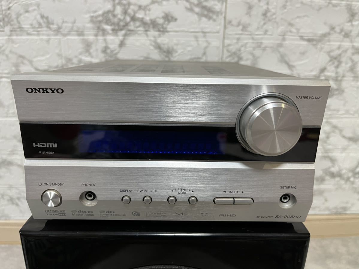 ONKYO オンキョー 2.1chホームシアター SA-205HDX - アンプ