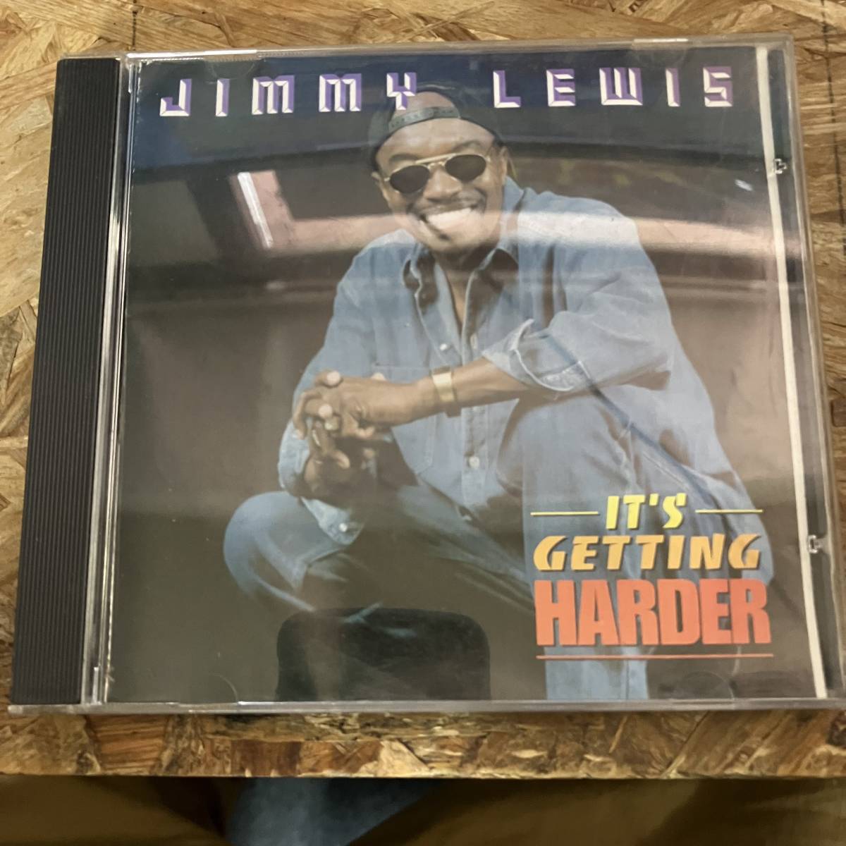 シ● HIPHOP,R&B JIMMY LEWIS - IT'S GETTING HARDER アルバム,名作! CD 中古品_画像1