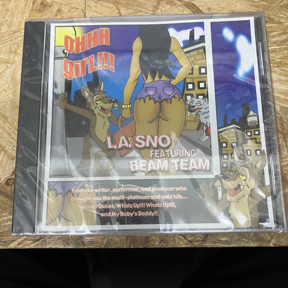 ● HIPHOP,R&B L.A. SNO FEAT THE BEAM TEAM - OHHH GIRL !!! INST,シングル,MEGA RARE!!! CD 中古品の画像1