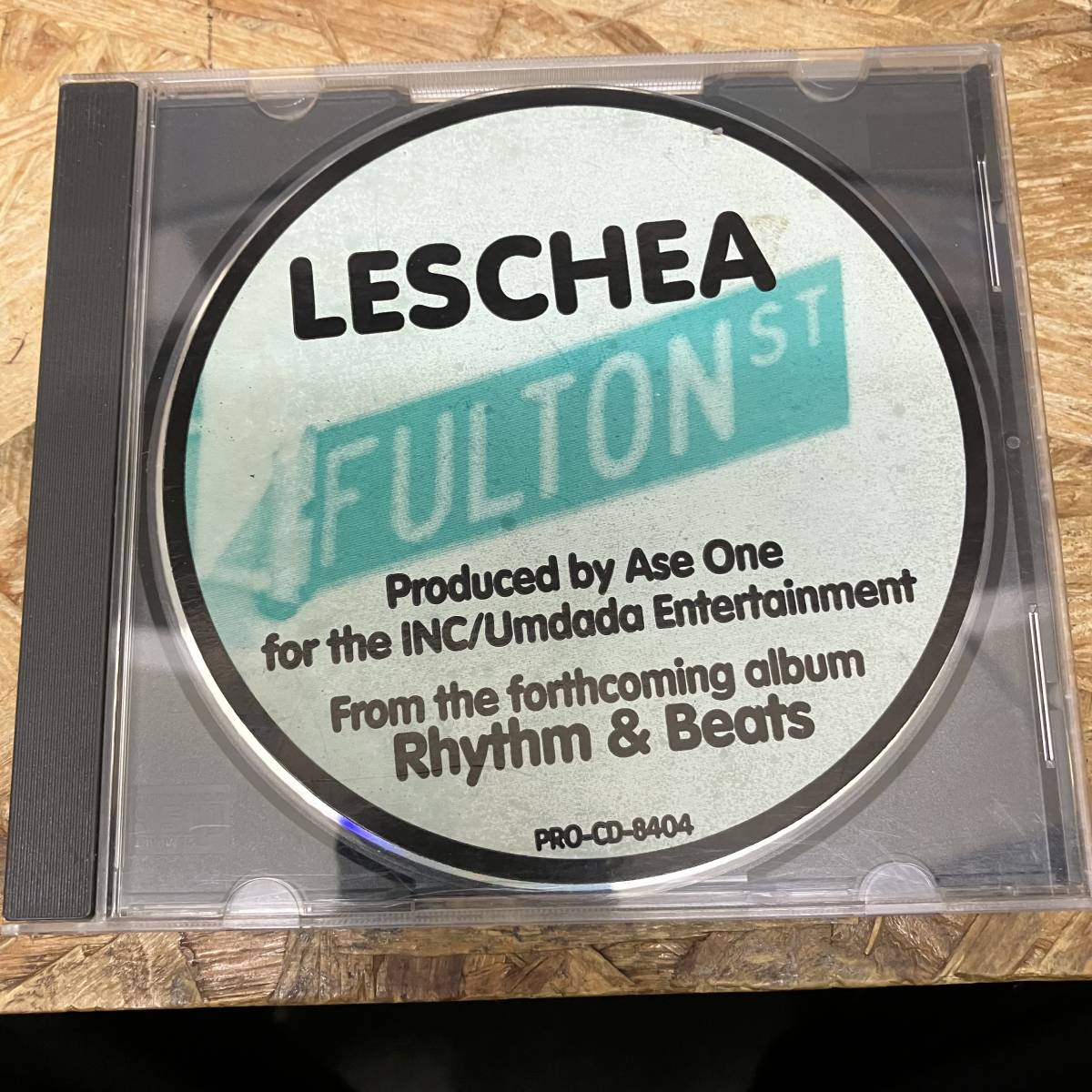 ● HIPHOP,R&B LESCHEA - FULTON ST. INST,シングル,PROMO盤! CD 中古品_画像1