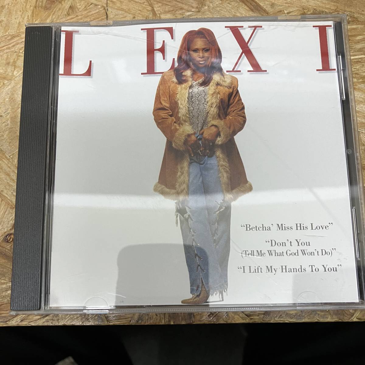 ● HIPHOP,R&B LEXI - BETCHA' MISS HIS LOVE, DON'T YOU, I LIFT MY HANDS TO YOU シングル,INDIE!! CD 中古品_画像1