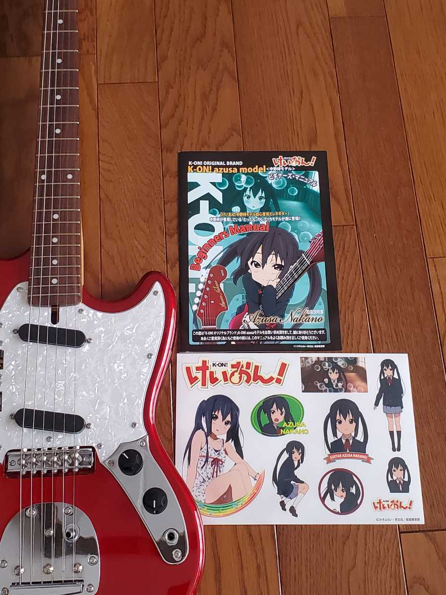 ☆美品☆けいおん!中野梓モデル☆フェンダーMG69/MHレプリカ ☆美品☆けいおん!中野梓モデル☆フェンダーMG69/MHレプリカ