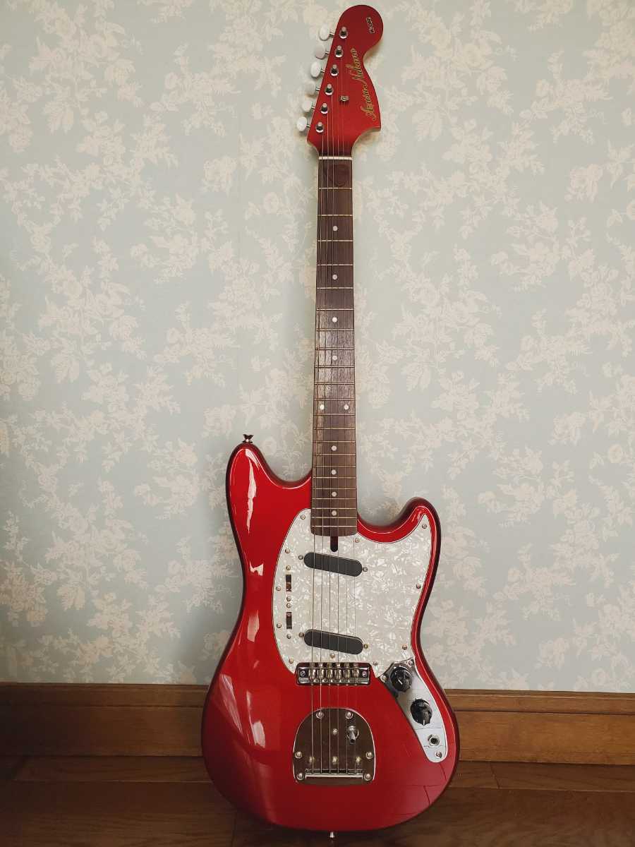 ☆美品☆けいおん!中野梓モデル☆フェンダーMG69/MHレプリカ ☆美品☆けいおん!中野梓モデル☆フェンダーMG69/MHレプリカ