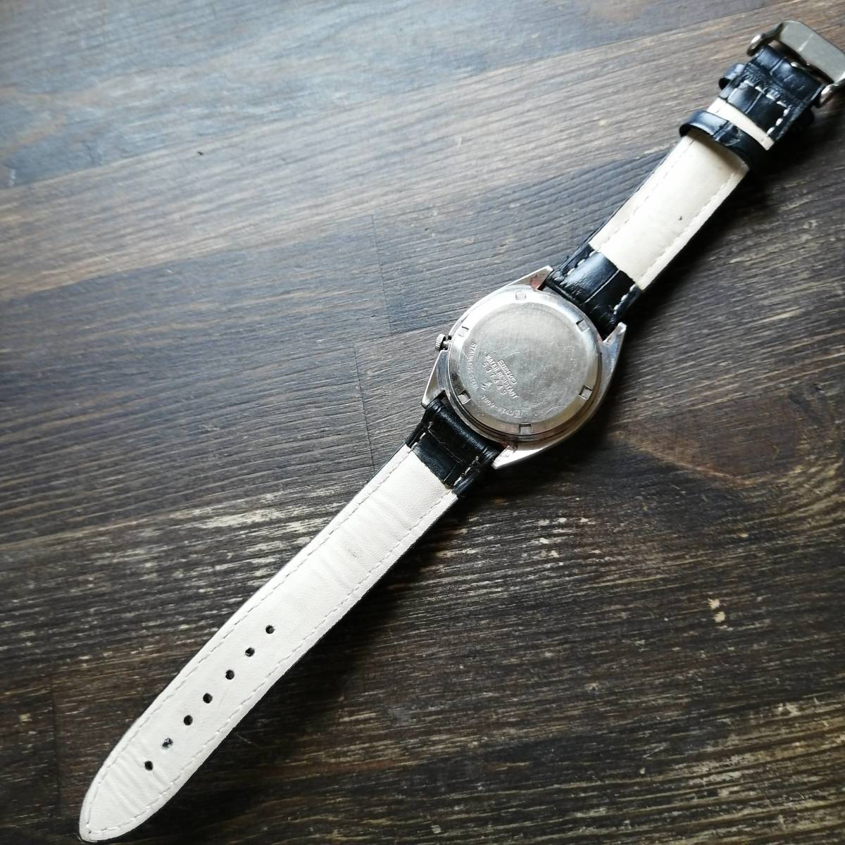 【超美品！】SEIKO5 自動巻き1970年代！ヴィンテージ腕時計メンズセイコー5男性人気ブランド逆輸入モデル日本未発売アンティーク 0612f_画像6