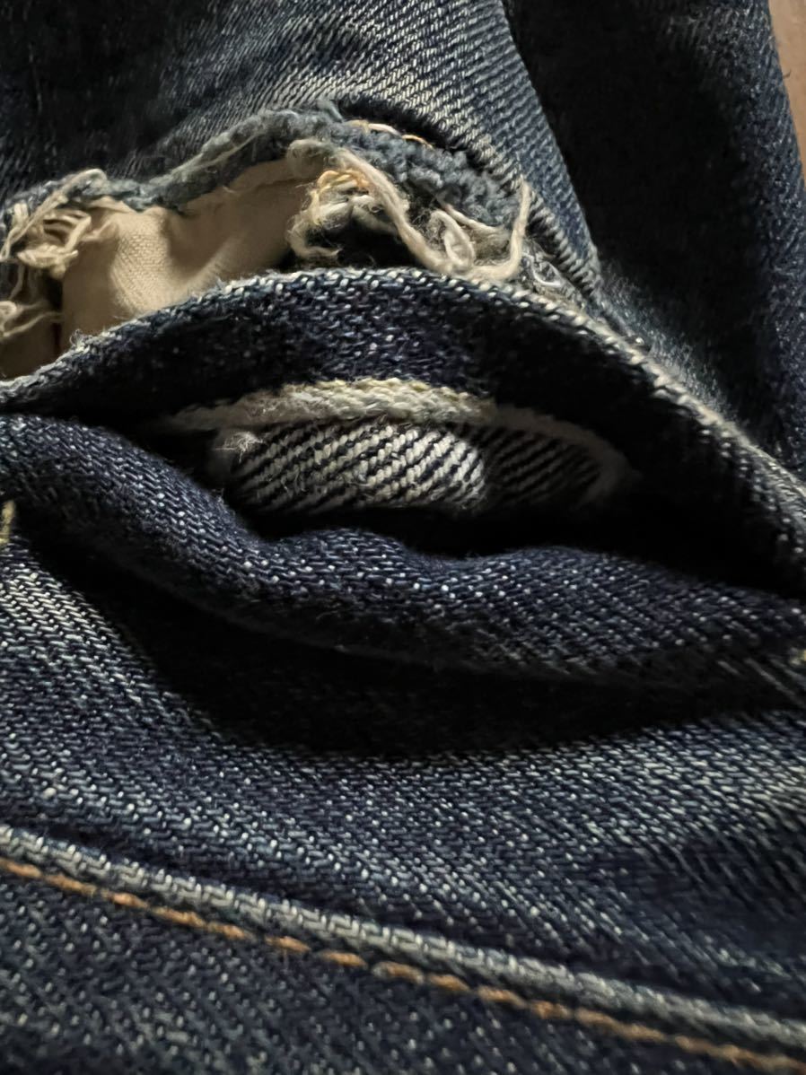 Special 60s LEVIS 501 BIGE タイプ初期 濃い目 鬼ヒゲ 蜂の巣 ヴィンテージ ビンテージ オリジナル赤耳66前期後期501xx501zxx50250