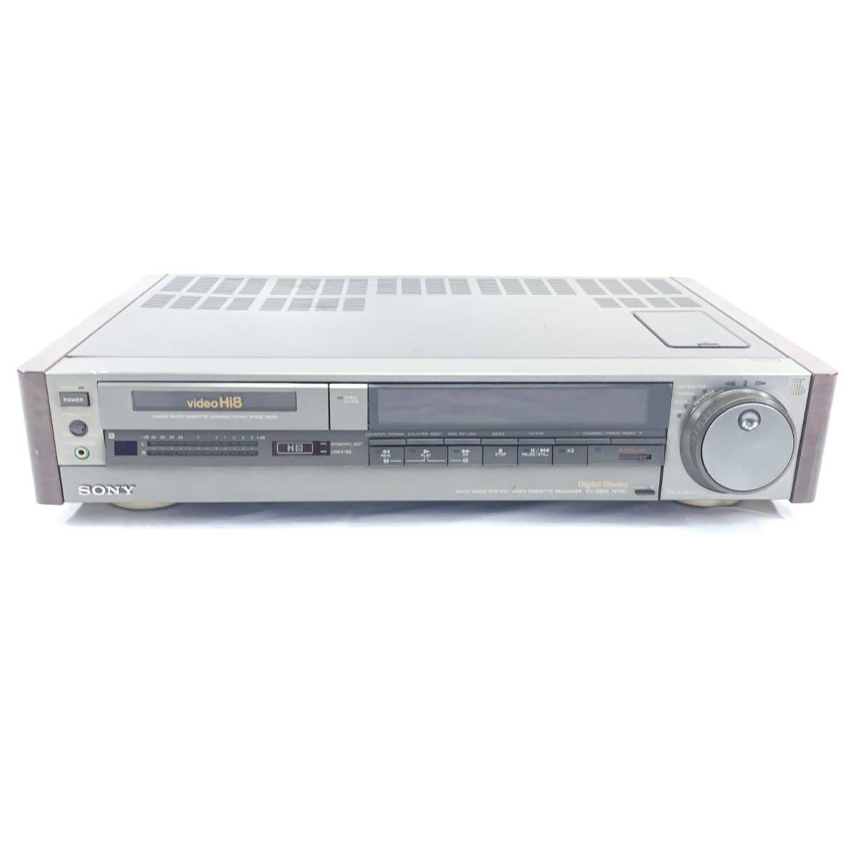 輝い輝いSONY ソニー EV-PR1 Hi8 Video8ビデオカセットデッキ (Hi-8