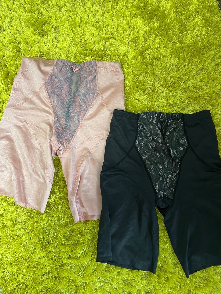 マルコ美品 カリーユ ロングガードル 補正下着 ワンステップ 2枚セット 感染対策 補正下着 マルコ カリーユ M64 ロングガードル&ショートガードル 下着