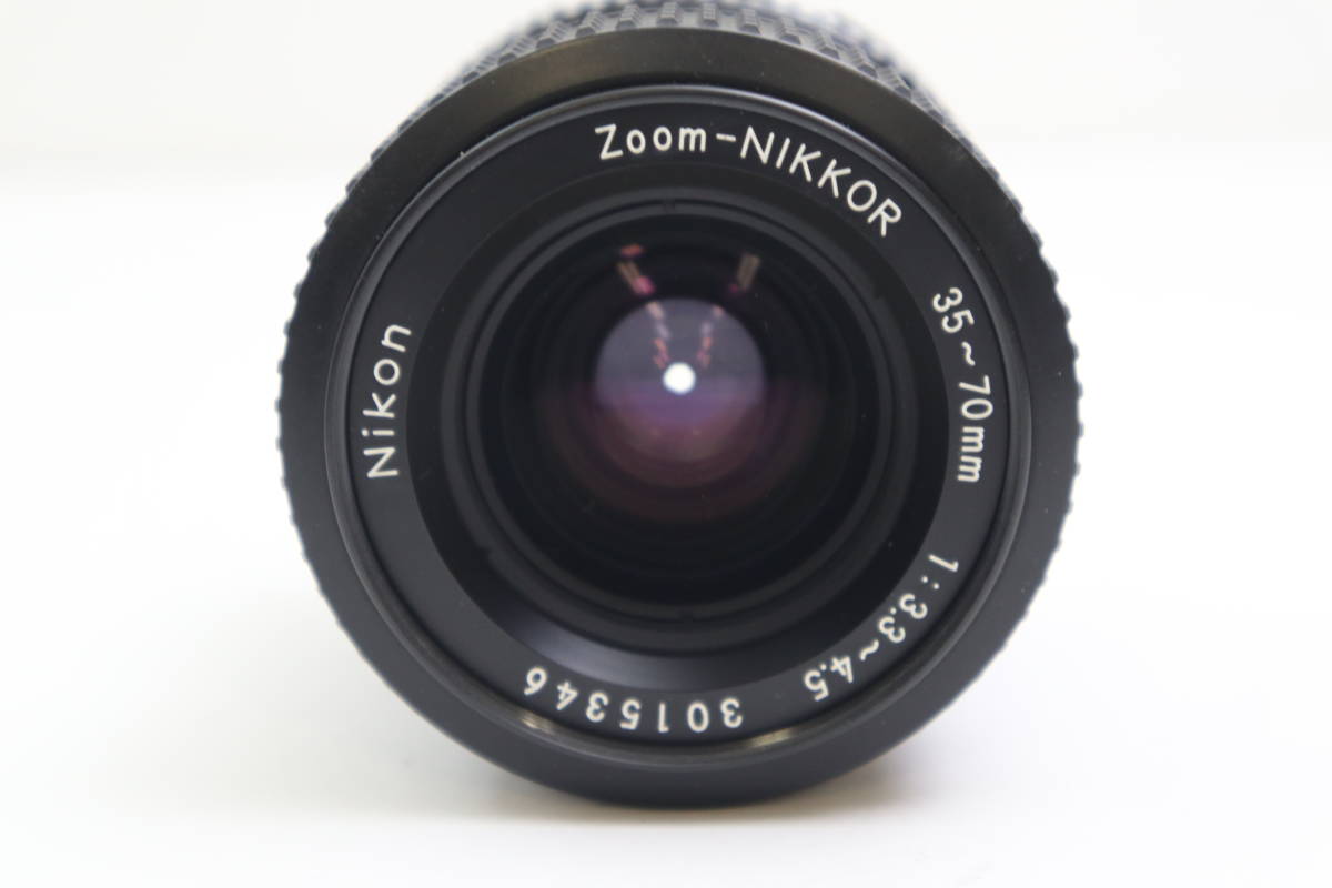 【美品】◎Nikon ニコン Ai-s Zoom-NIKKOR 35-70mm f3.3-4.5 純正メタルフード HN-2付_画像2