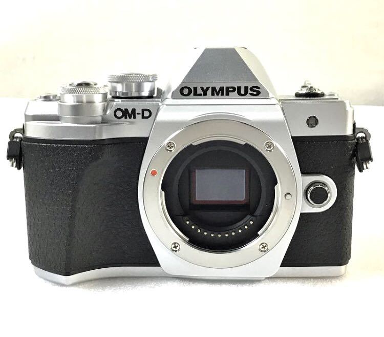 ★極美品/付属品完品★ OLYMPUS オリンパス OM-D E-M10 Mark III EZダブルズームキット シルバー_画像4