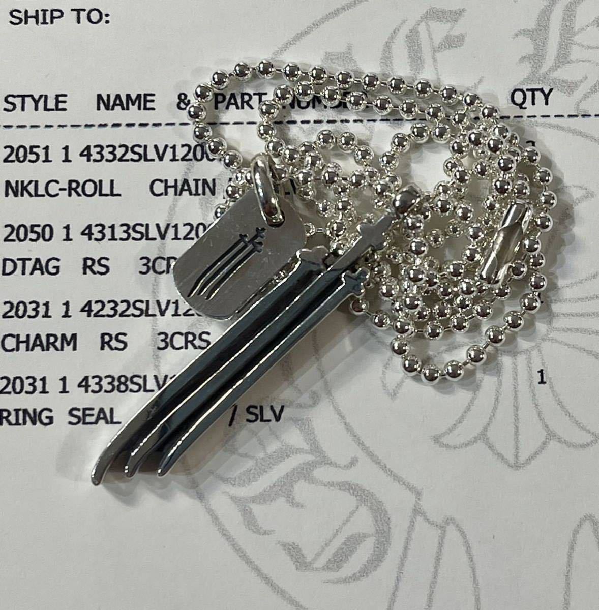 クロムハーツCHROME HEARTS/RS3クロス/リチャードスターク/DTAG クロムハーツCHROME HEARTS/RS3クロス/リチャードスターク/DTAG