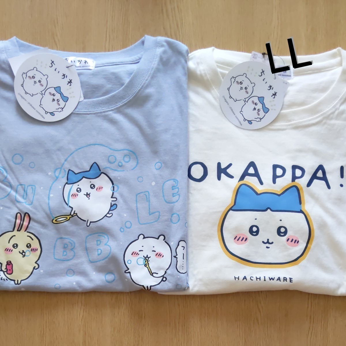 ちいかわ ハチワレ うさぎ 半袖 Tシャツ 2枚セット LLサイズ|PayPayフリマ