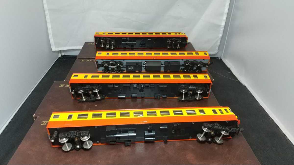 モア 155系 修学旅行電車 4両 1/80 16.5mm 完成品_画像4