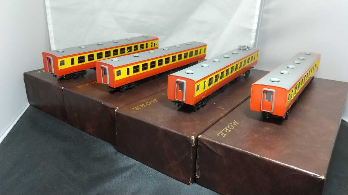 モア 155系 修学旅行電車 4両 1/80 16.5mm 完成品_画像5