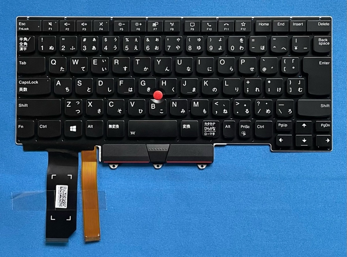 純正新品 Lenovo Thinkpad E14等用 バックライト付きキーボード SN20W68747-0B 国内発送