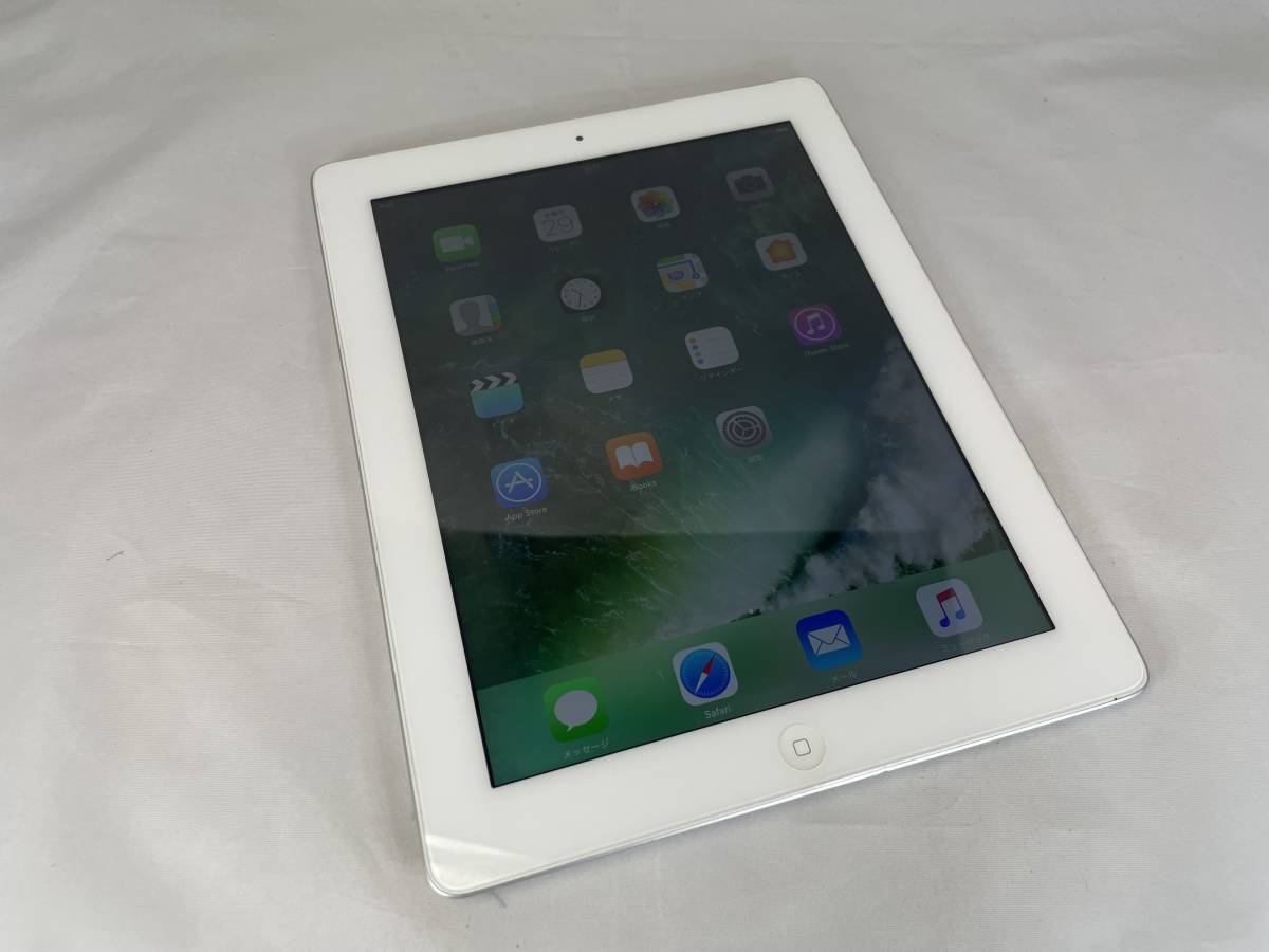 ☆送料無料選択可☆ジャンク品☆除菌済み☆Wi-Fi☆A1458 iPad (第 4 世代) 16GB(ホワイト)☆0323002244☆6/29ｍ_画像1