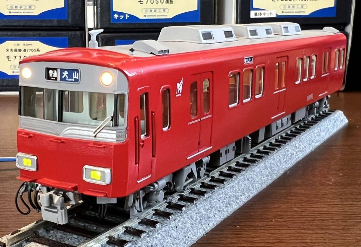 日車夢工房 A288 名古屋鉄道(名鉄) 6800系 スカーレット塗装(現行塗装