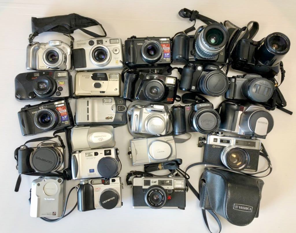 ジャンク品 デジタルカメラ デジカメ カメラまとめて 23台 Canon
